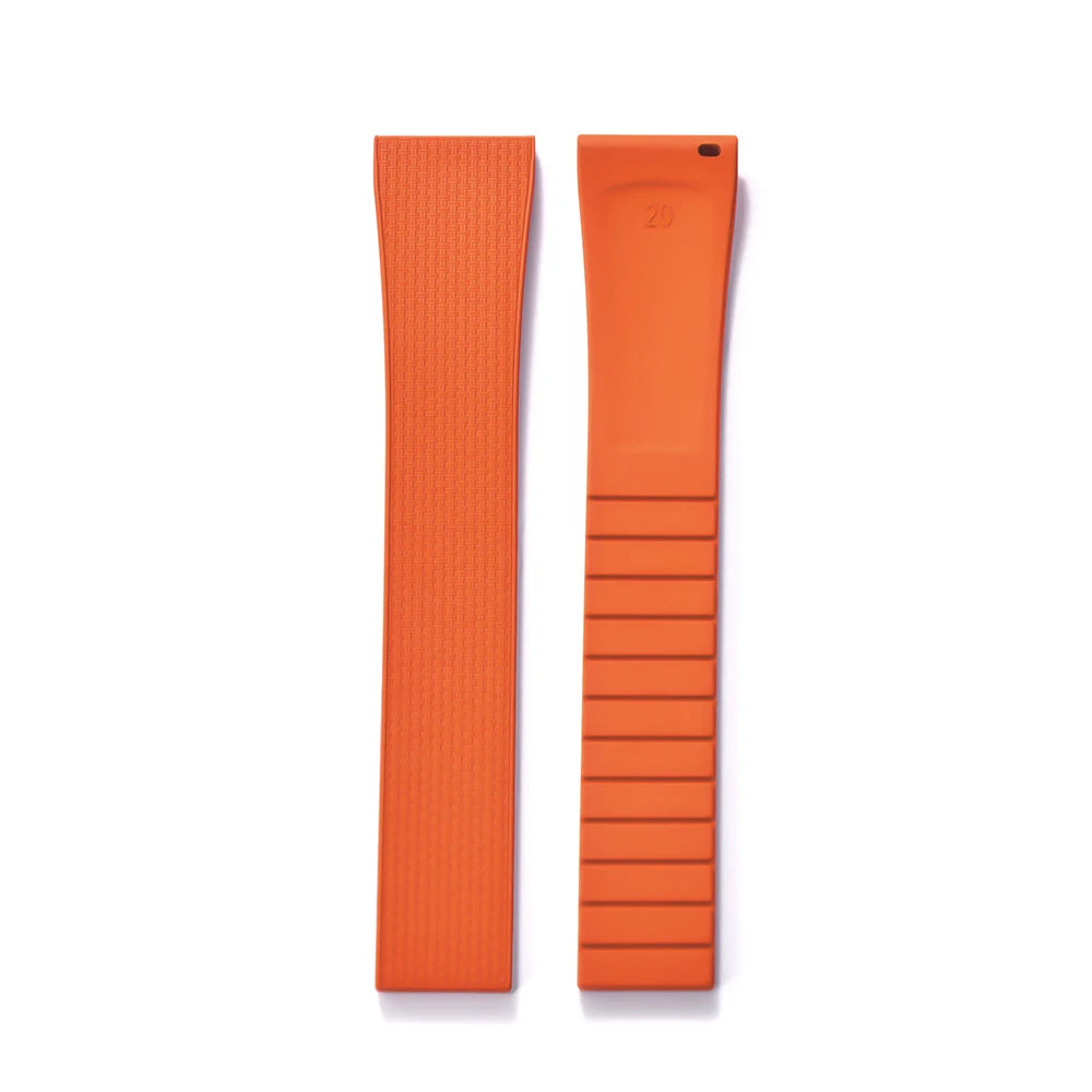 Orange CTS Rubber Strap