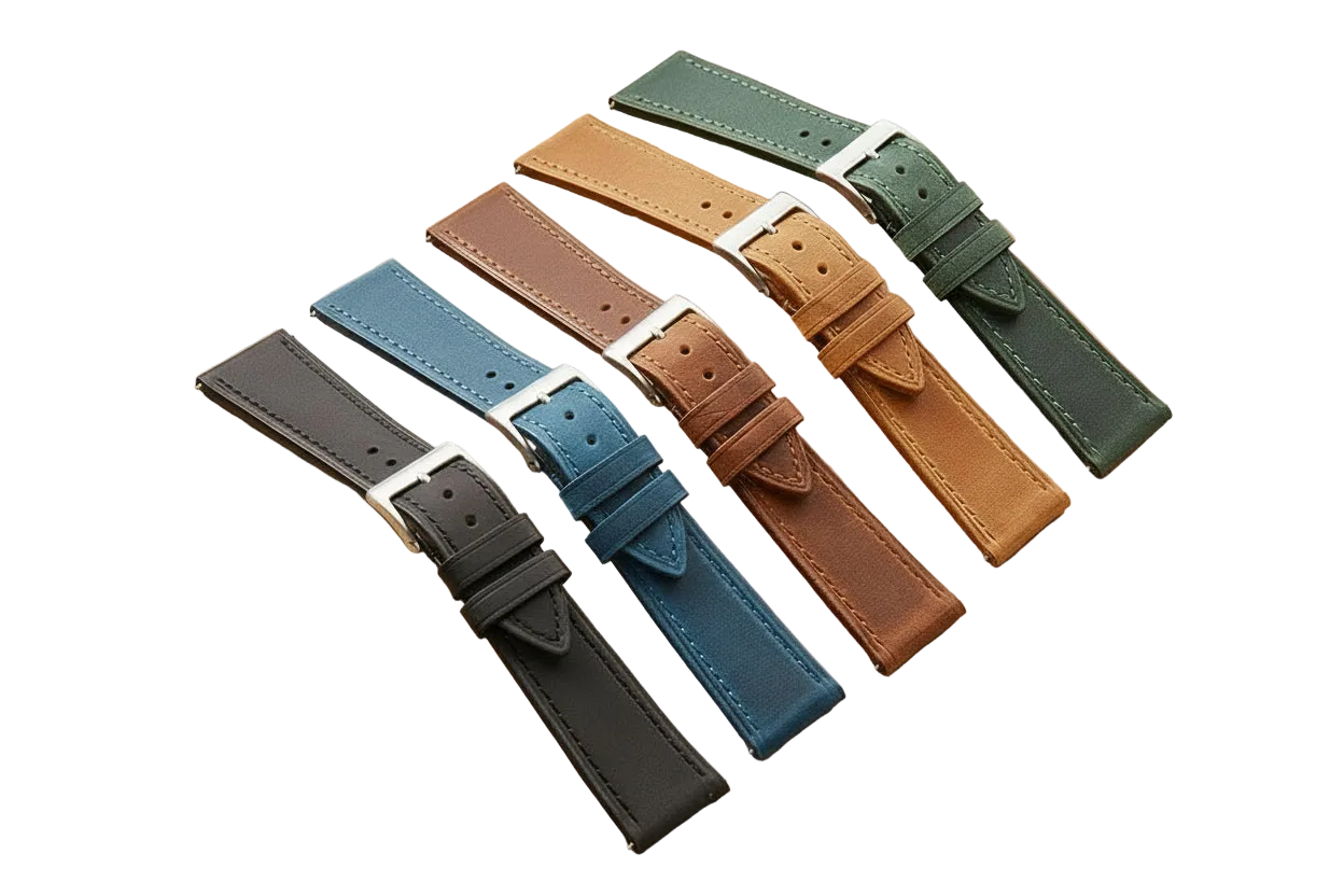 Vintage Cowhide Leather Watch Strap