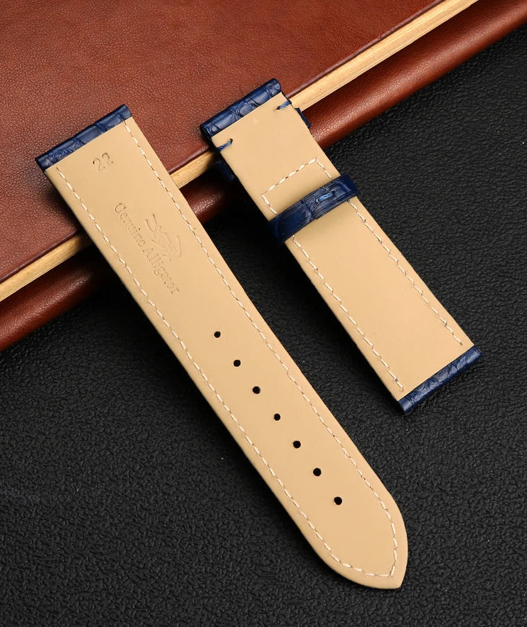 Crocodile Leather Watch Strap