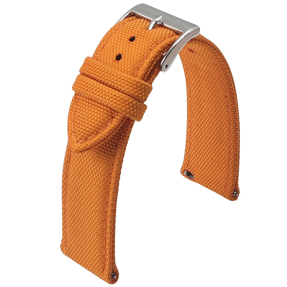 Sailcloth Watch Strap with Pin Buckle