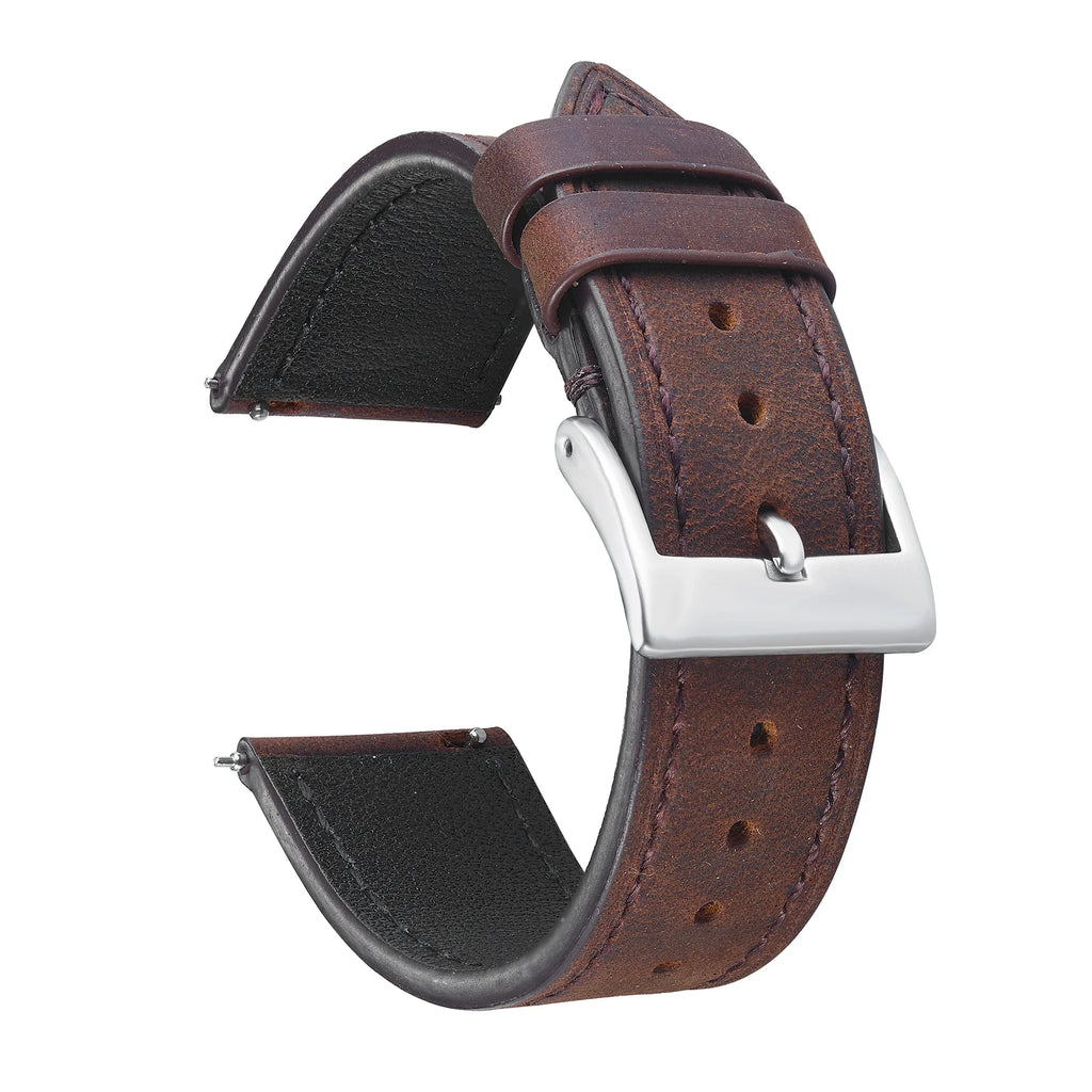 Vintage Cowhide Leather Watch Strap