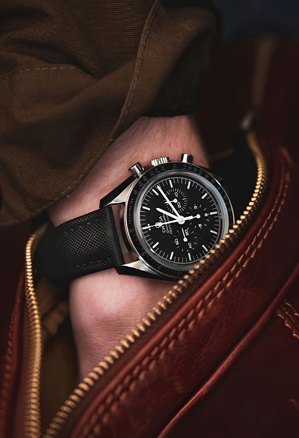 Sailcloth Strap with Butterfly Clasp