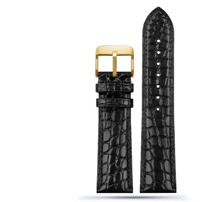 Crocodile Leather Watch Strap