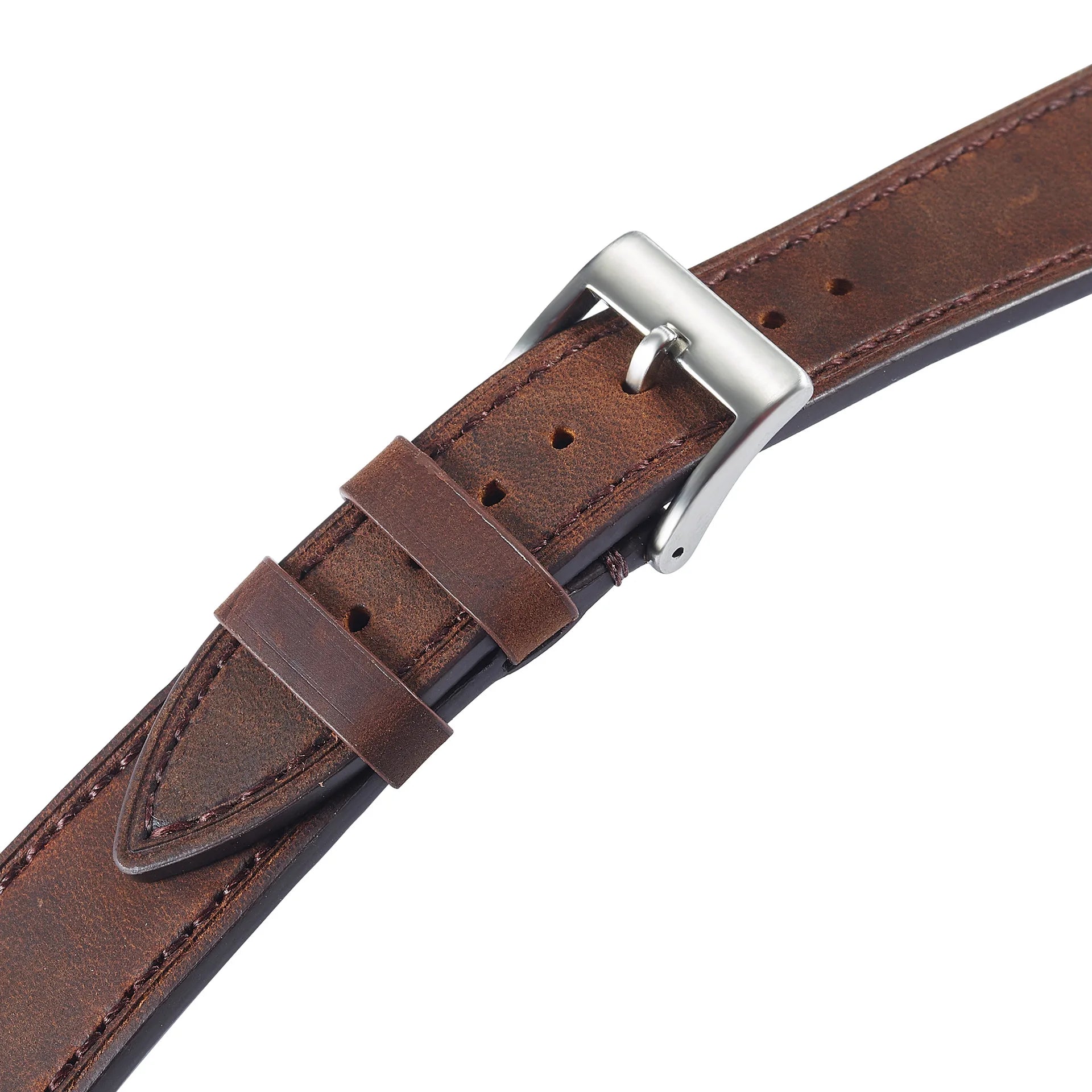 Vintage Cowhide Leather Watch Strap