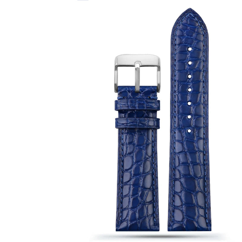 Crocodile Leather Watch Strap