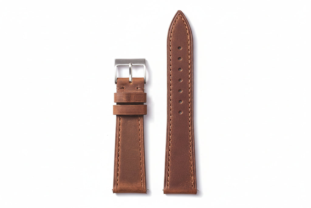 Vintage Cowhide Leather Watch Strap