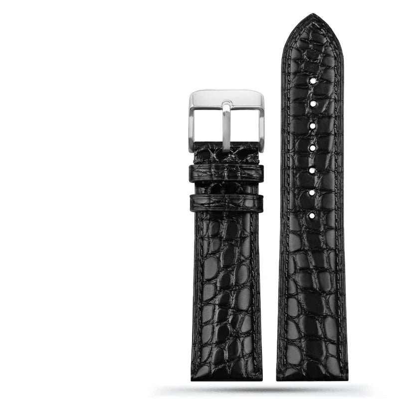 Crocodile Leather Watch Strap